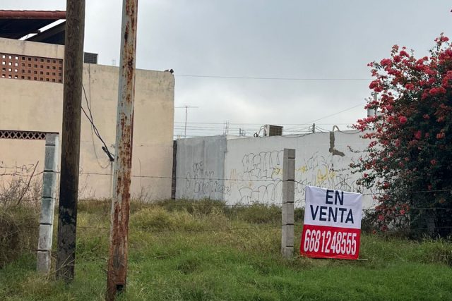 Terreno en venta en fraccionamiento San Rafael Los Mochis